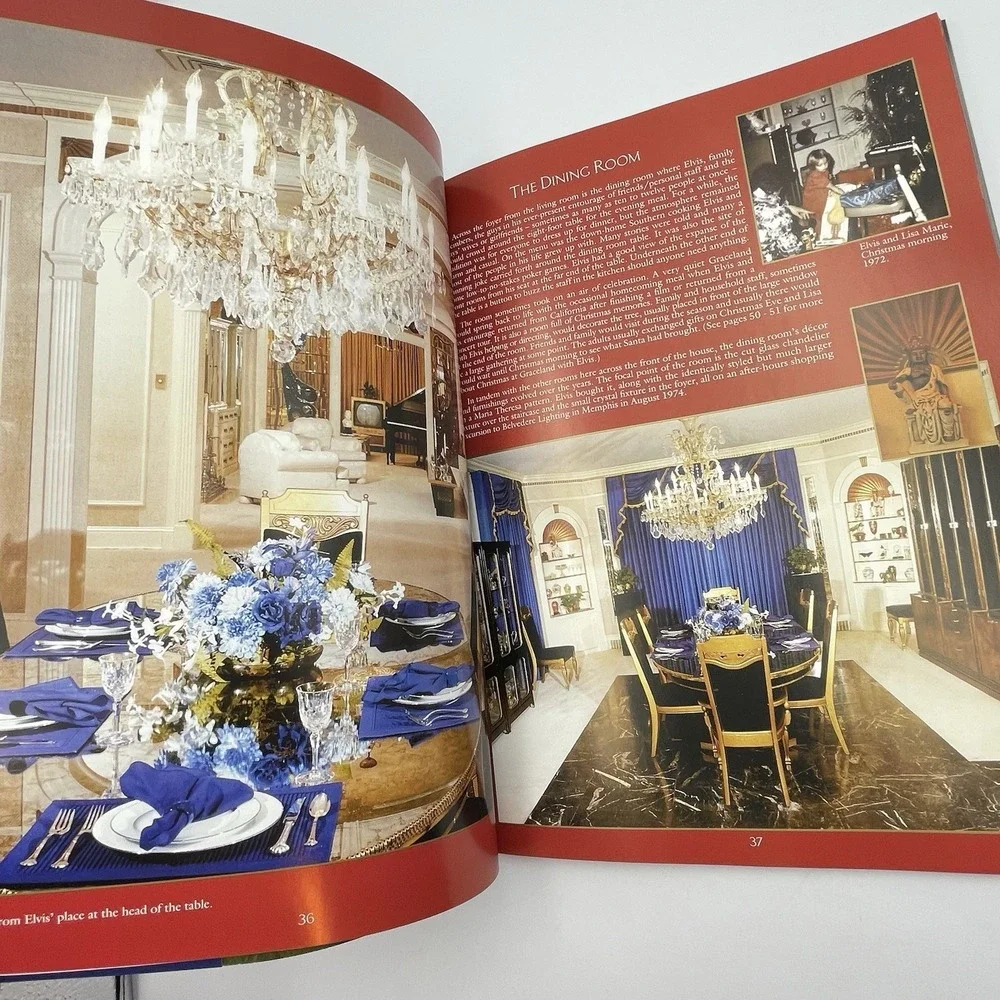 Elvis Presley Graceland‎ Official Guidebook Softcover Book EUC